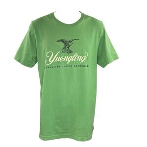 Yuengling America's Oldest Brewery Green(Women~L\Men~M) Short Sleeve T-Shirt EUC